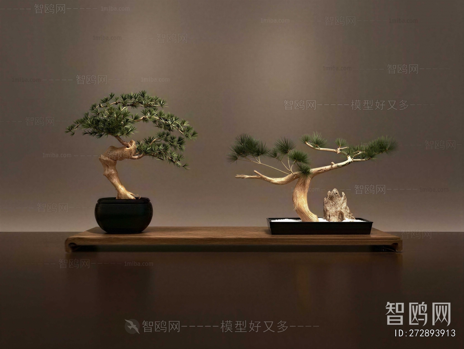 New Chinese Style Bonsai
