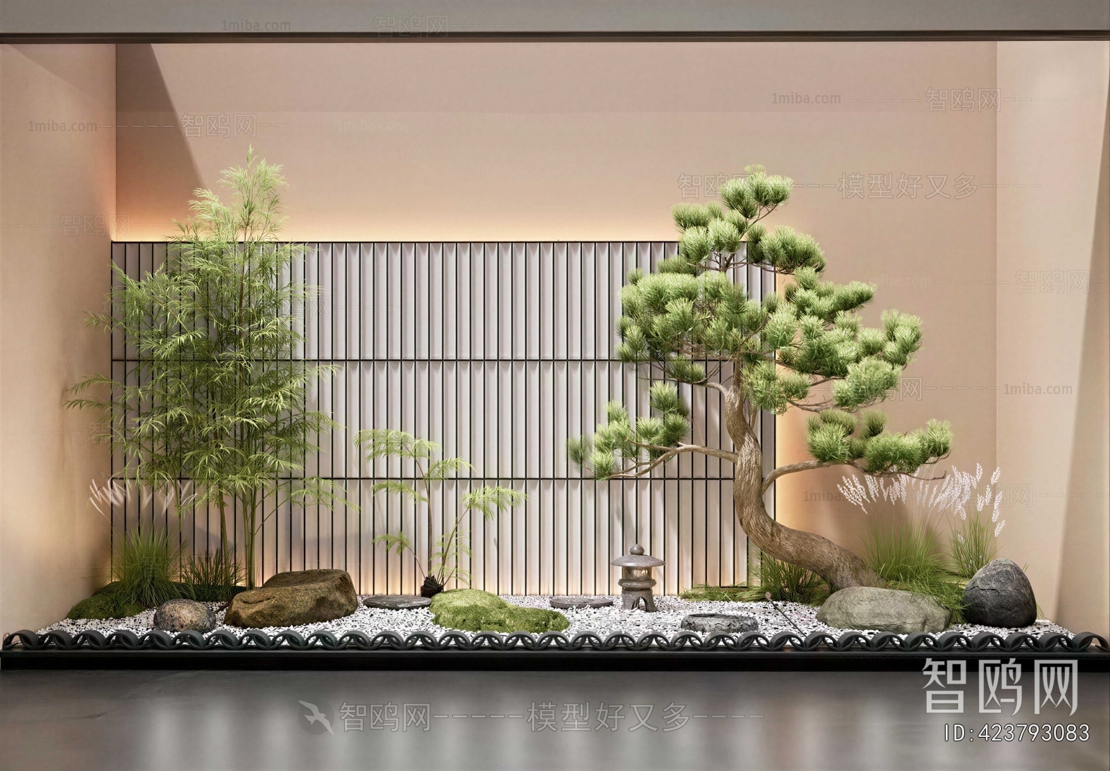 New Chinese Style Plant Landscaping