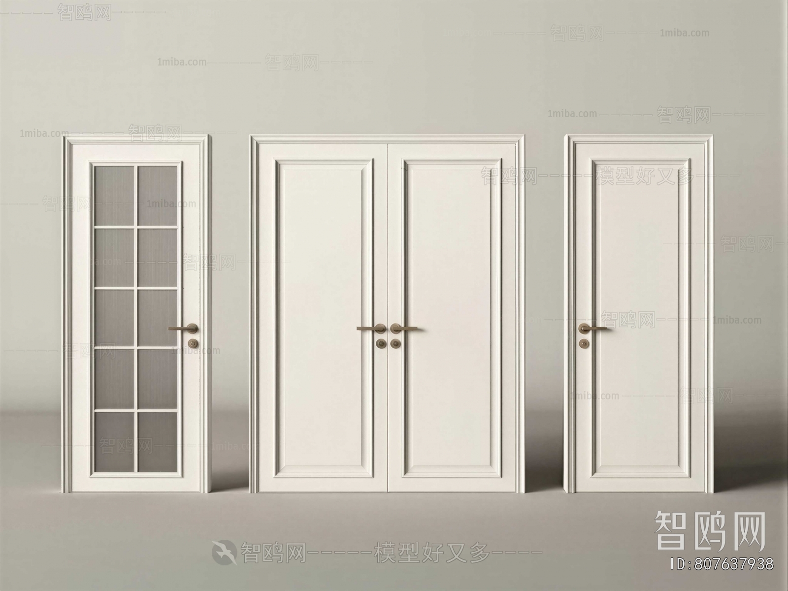 French Style Single Door