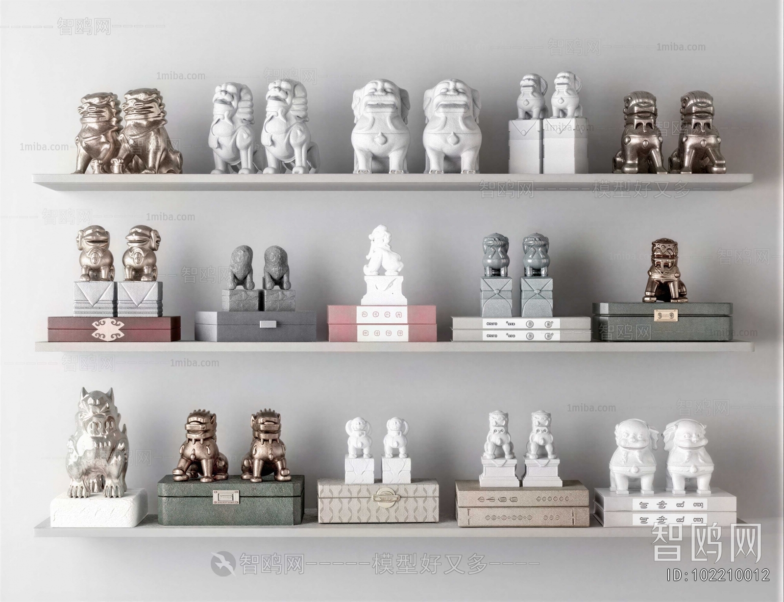 New Chinese Style Decorative Set