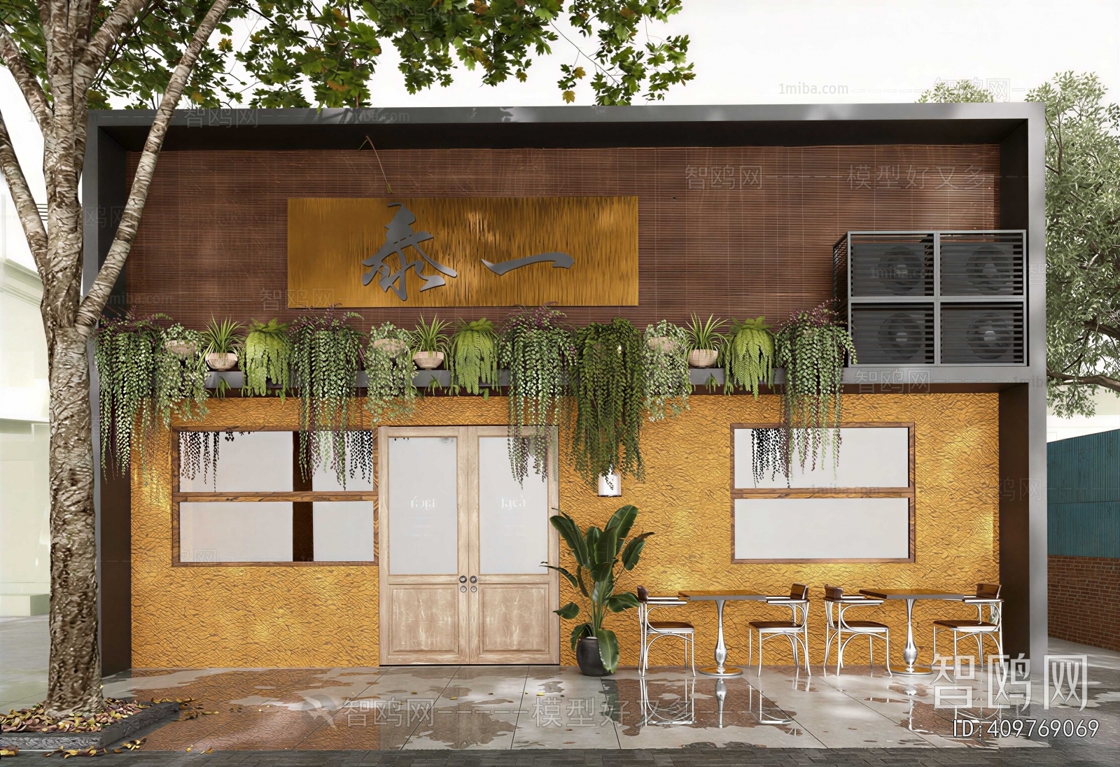 Southeast Asian Style Facade Element