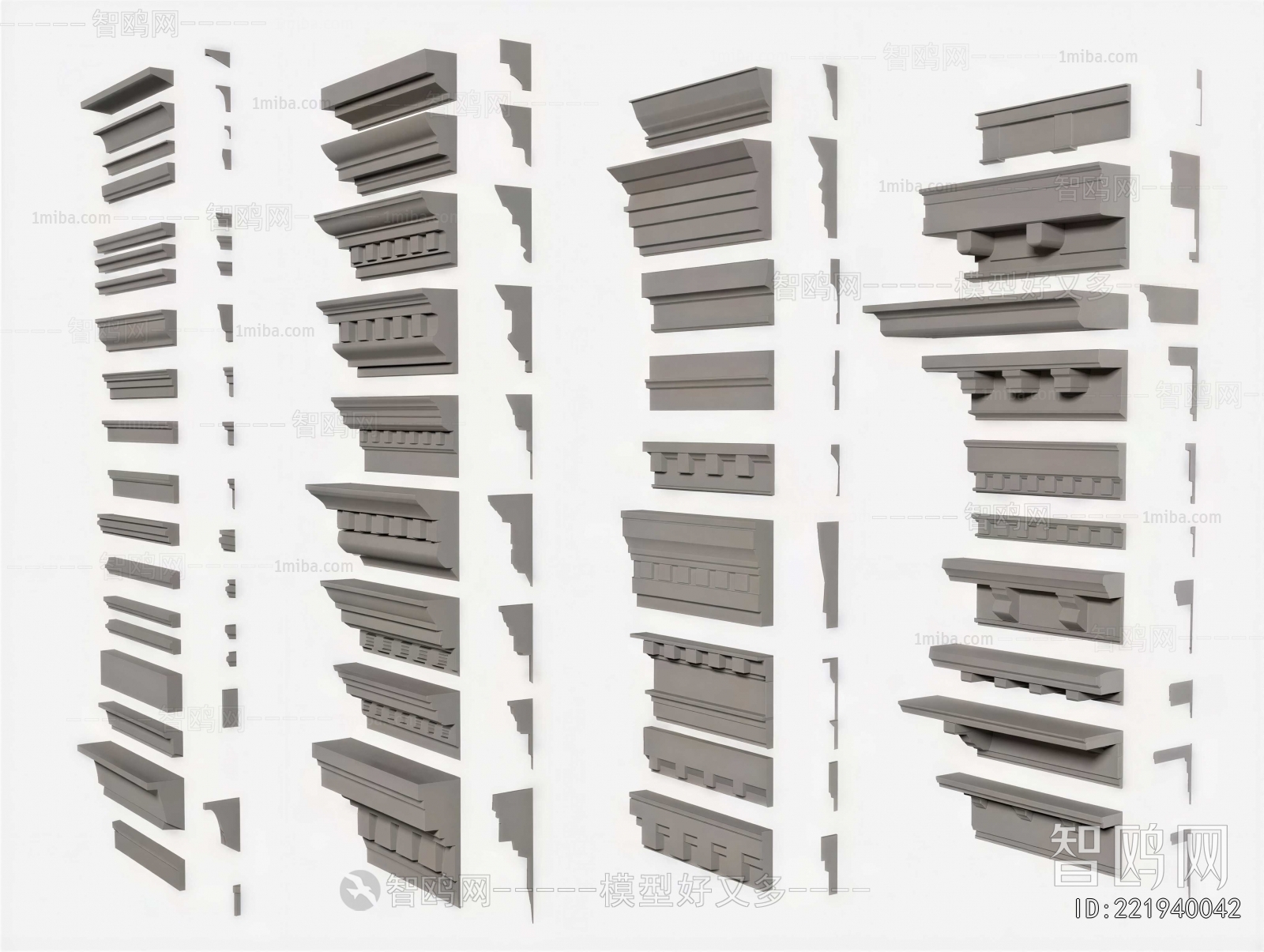 Simple European Style Carving