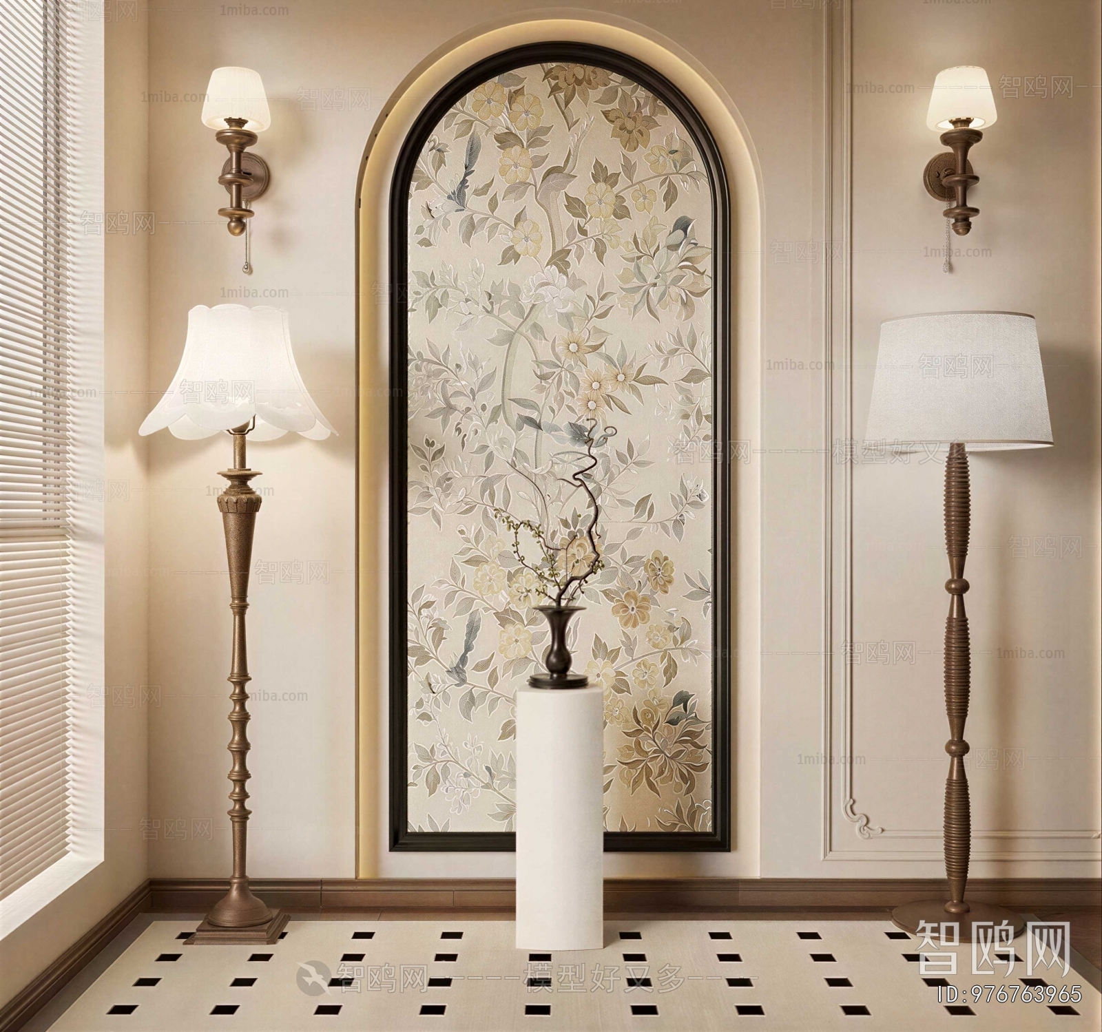 French Style Floor Lamp