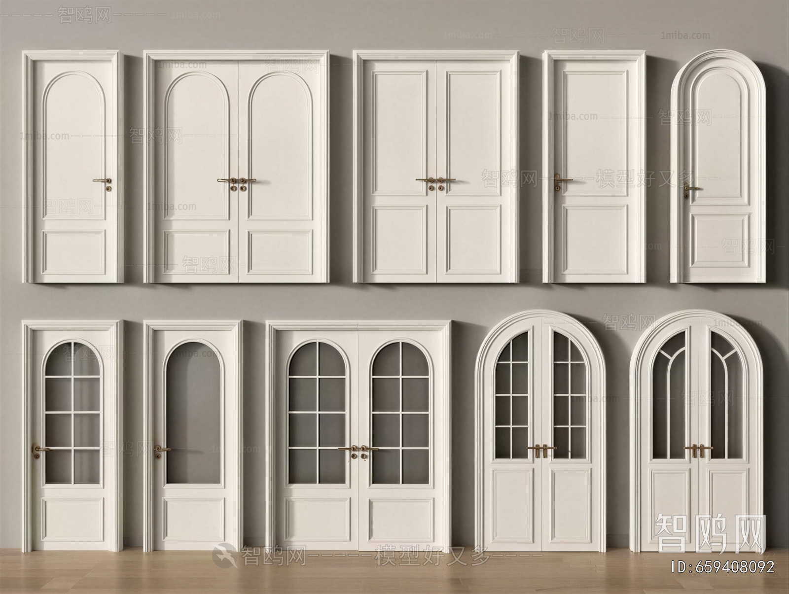 French Style Single Door