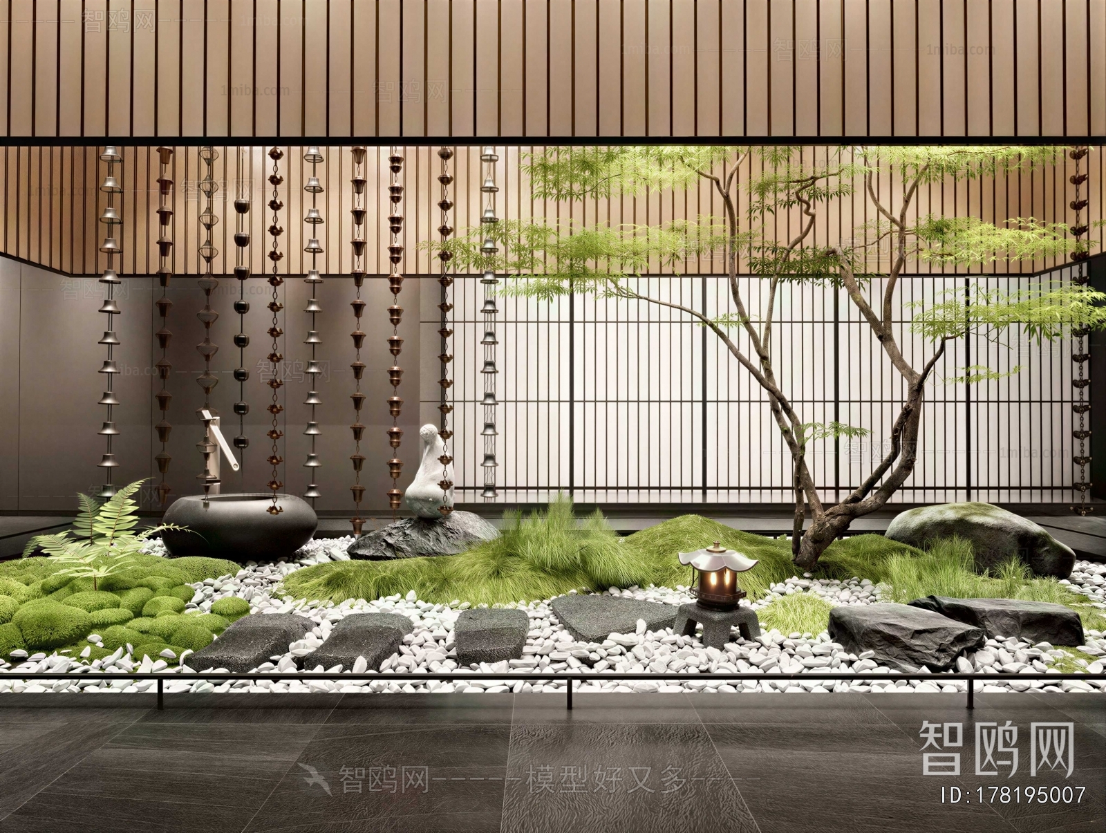 Japanese Style Courtyard/landscape