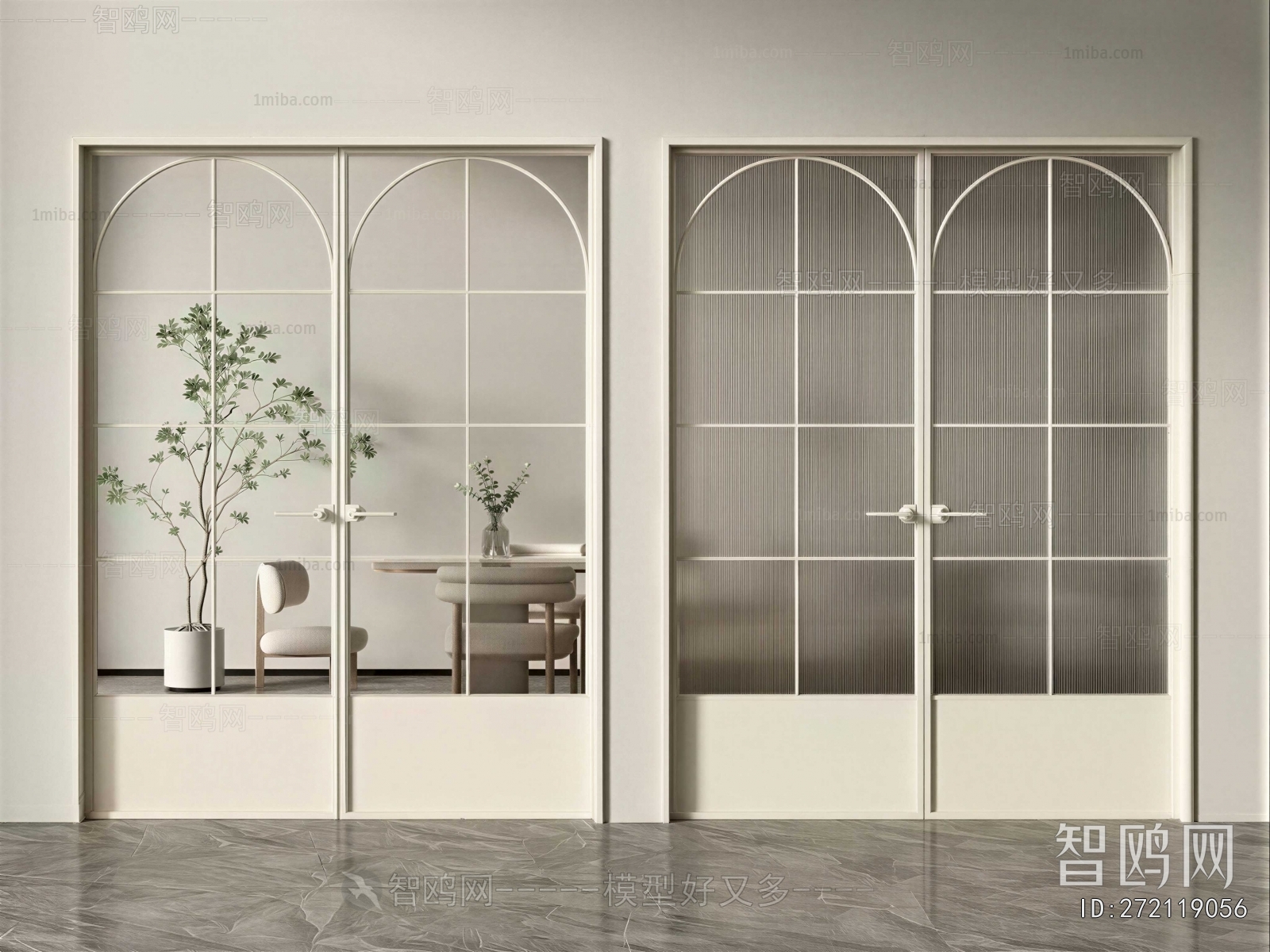 French Style Single Door