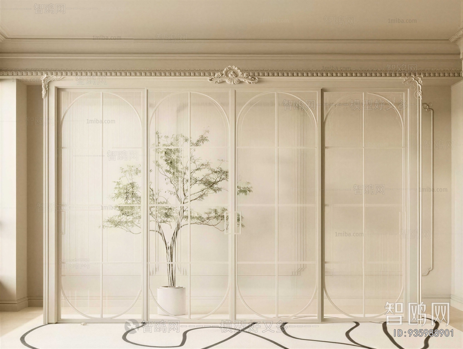 French Style Sliding Door