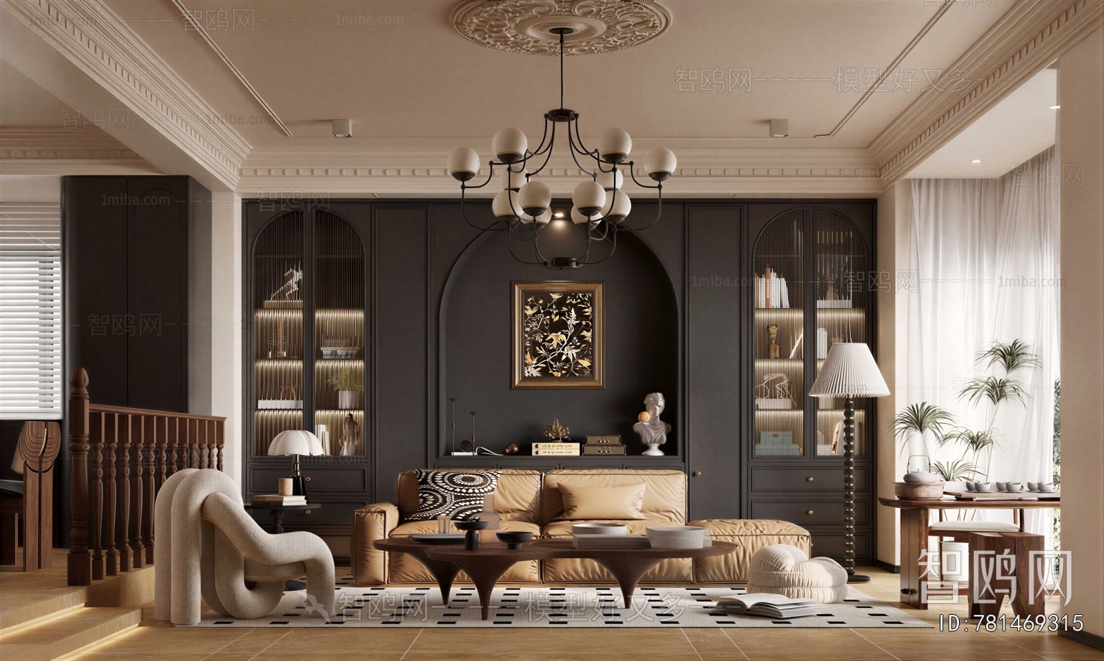 French Style A Living Room