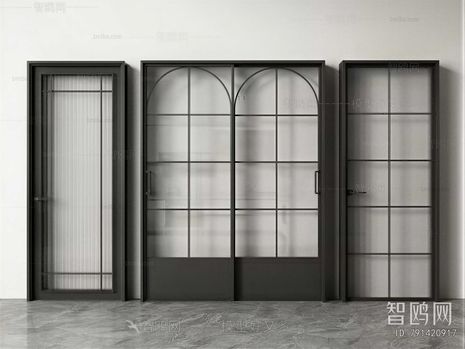 French Style Single Door