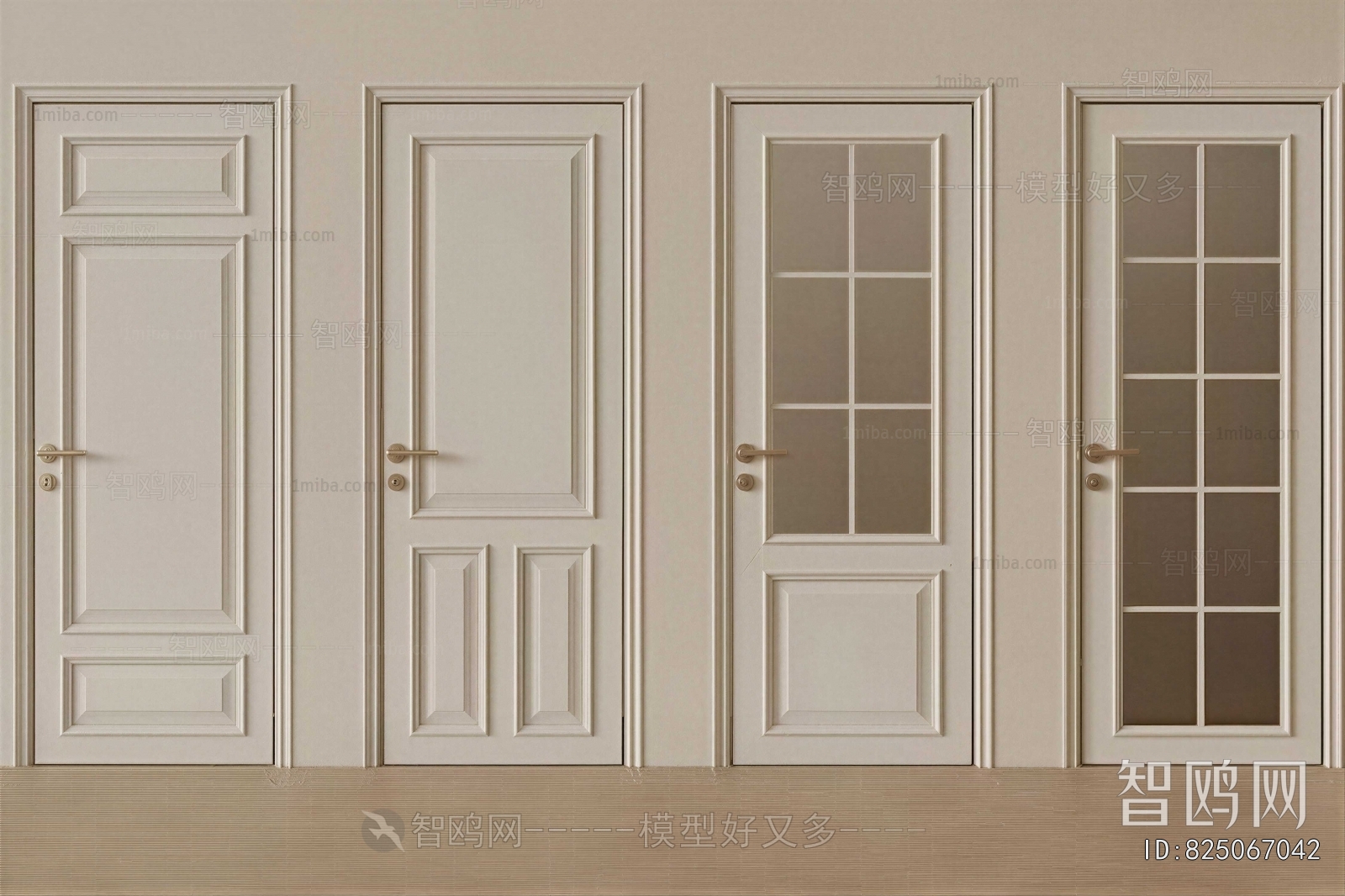 French Style Single Door