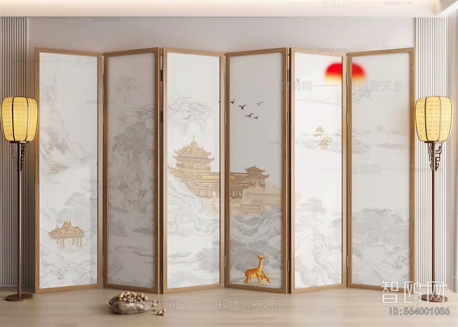 New Chinese Style Partition
