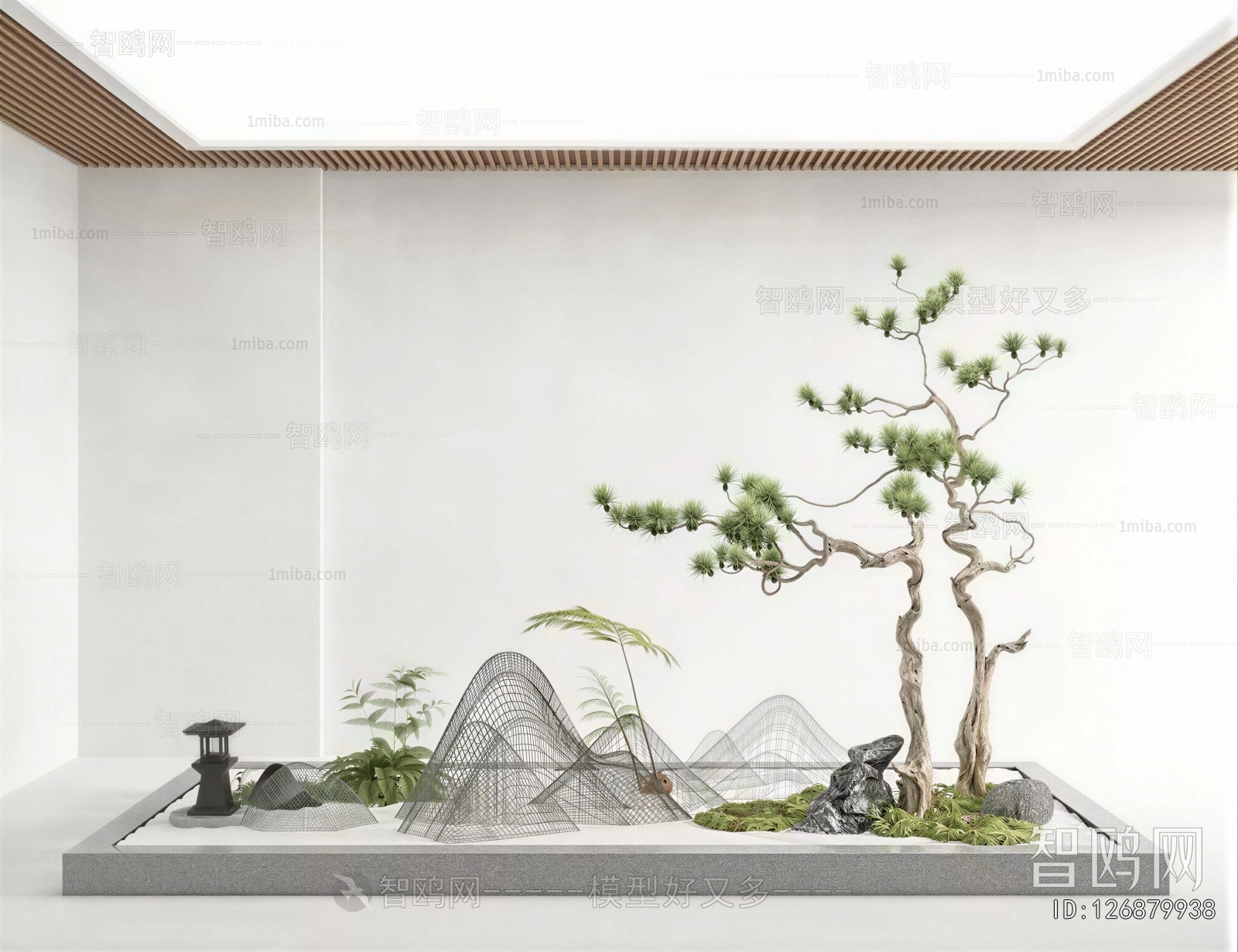 New Chinese Style Plant Landscaping