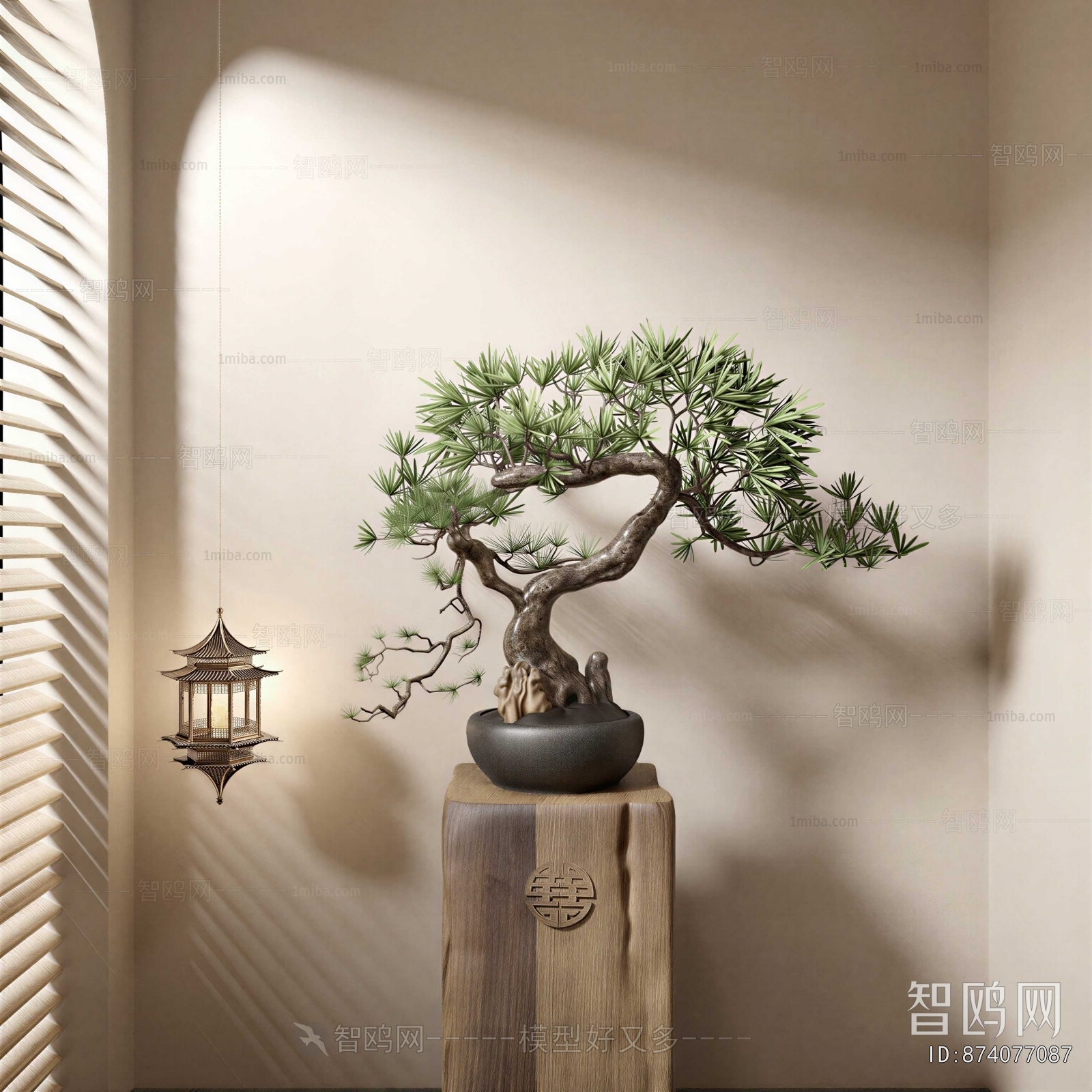 New Chinese Style Bonsai