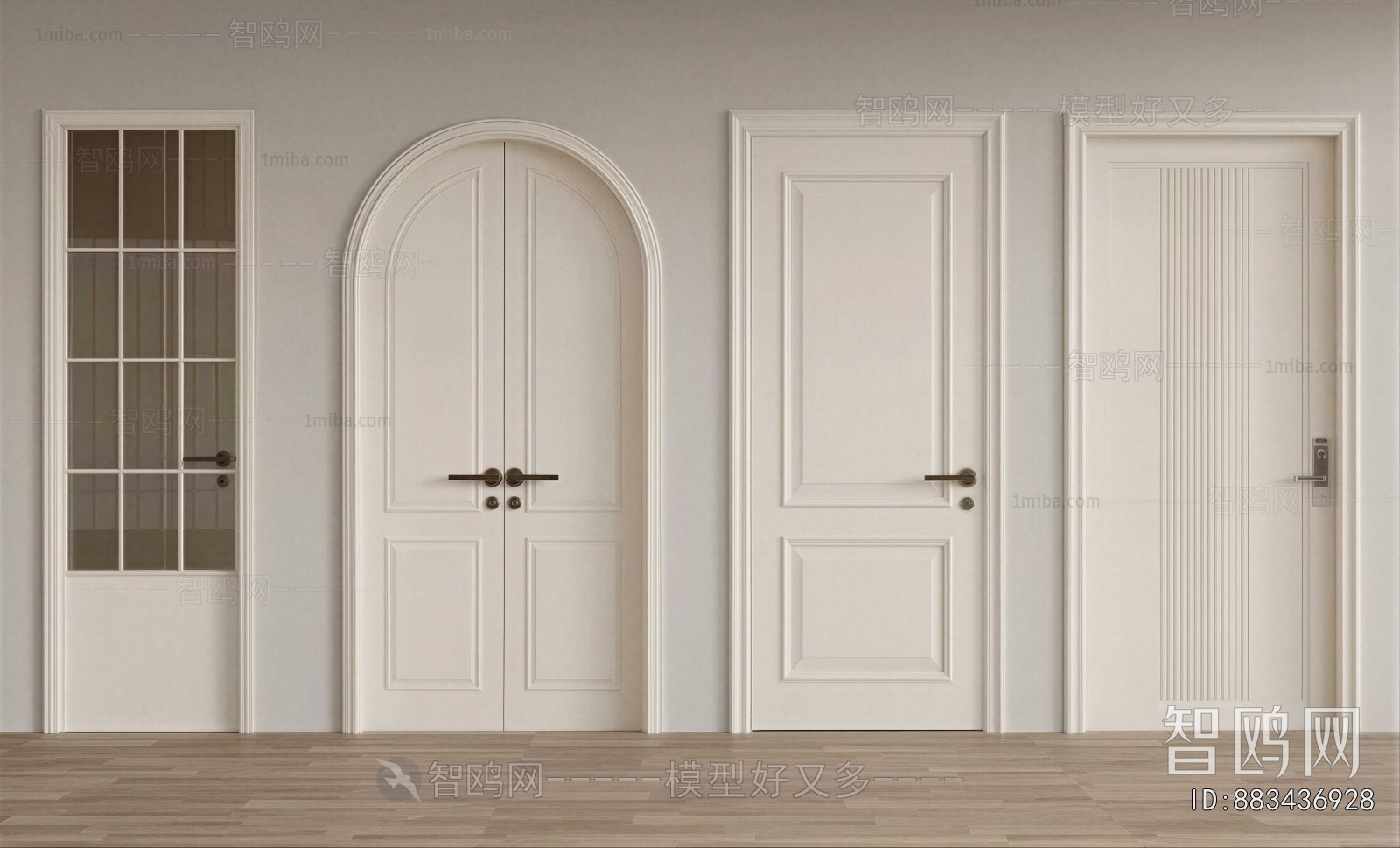 French Style Single Door