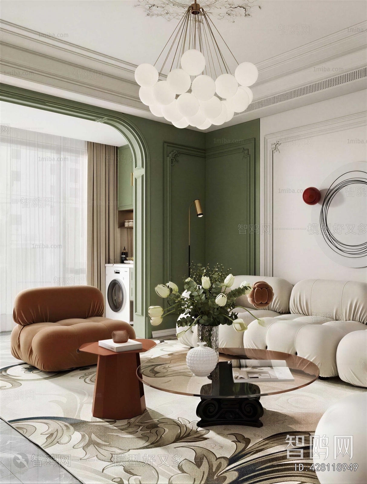 French Style A Living Room