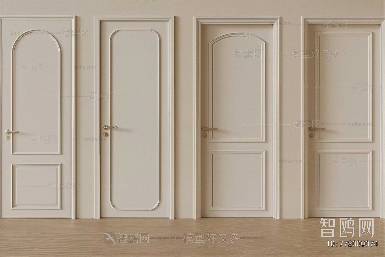 French Style Single Door