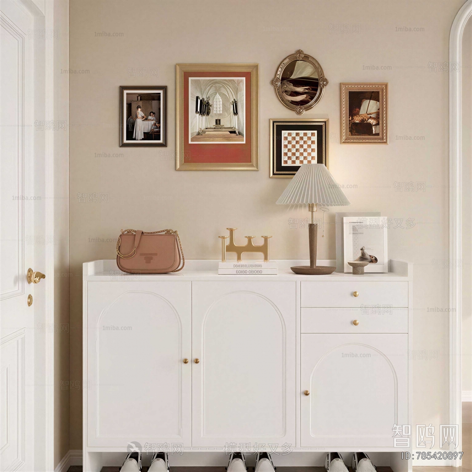 Modern Entrance Cabinet