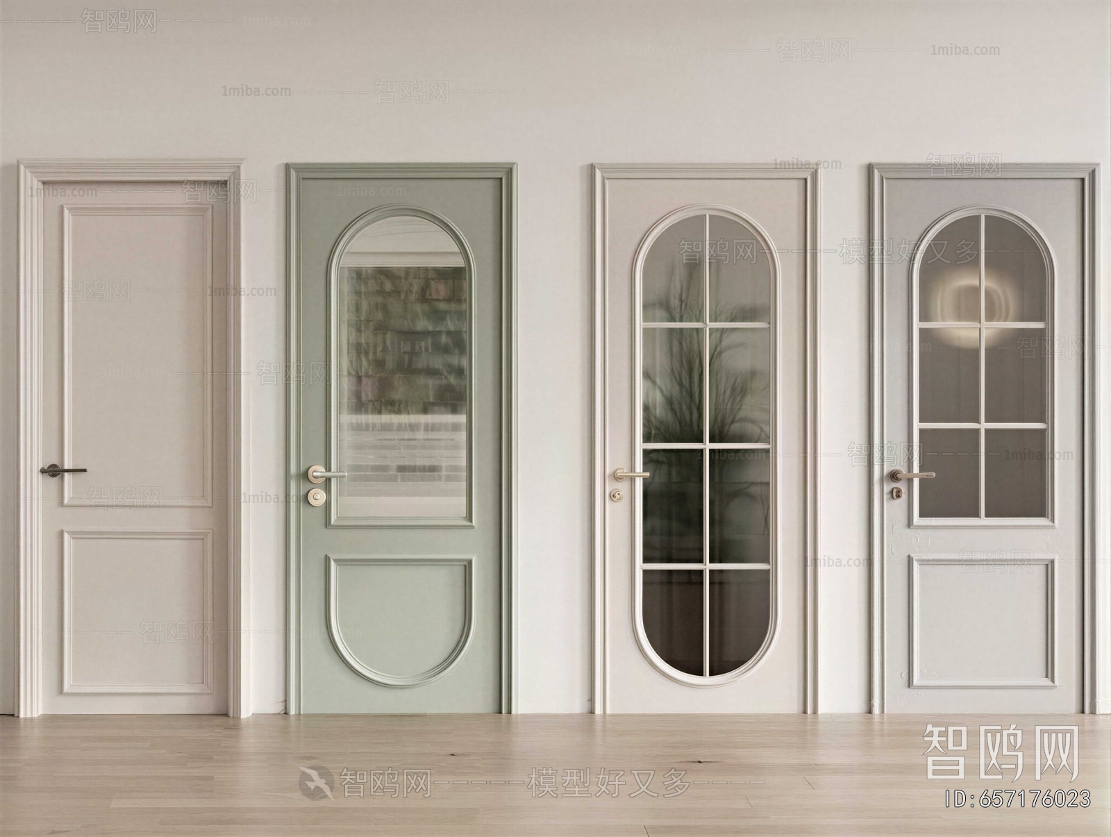 French Style Single Door