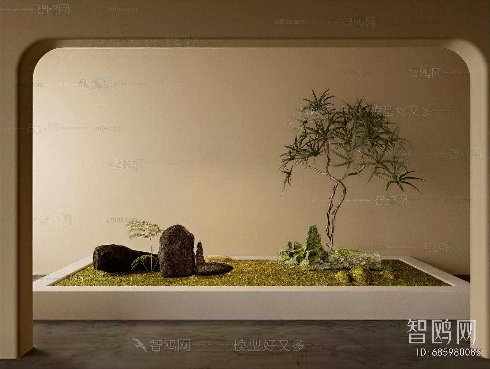 New Chinese Style Plant Landscaping