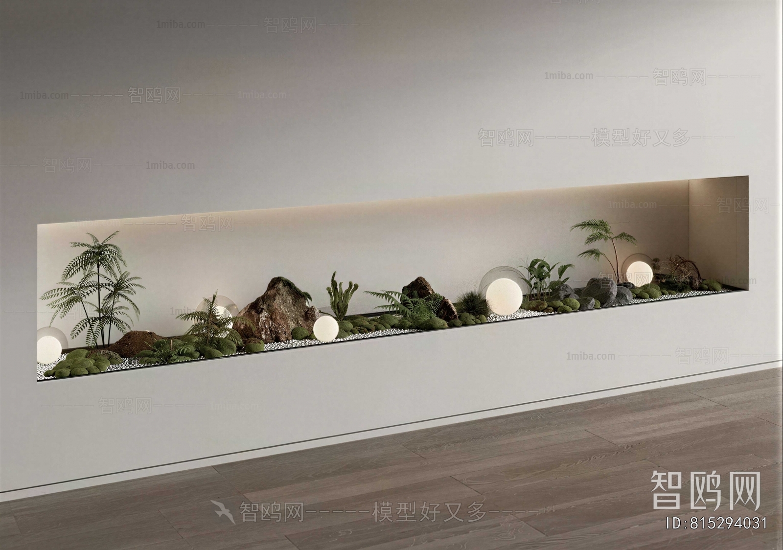 New Chinese Style Plant Landscaping