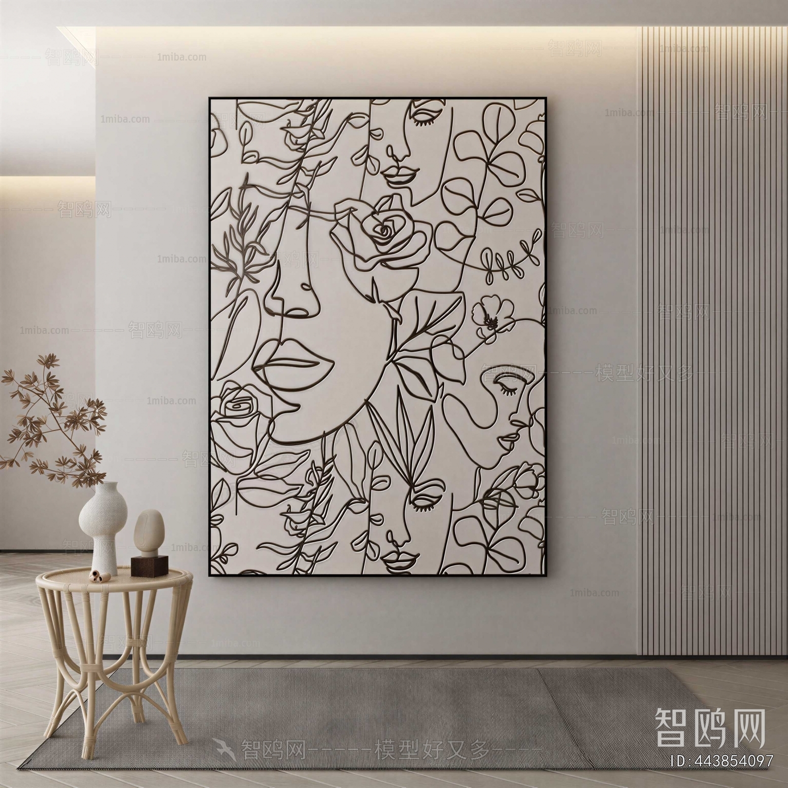 Wabi-sabi Style Painting