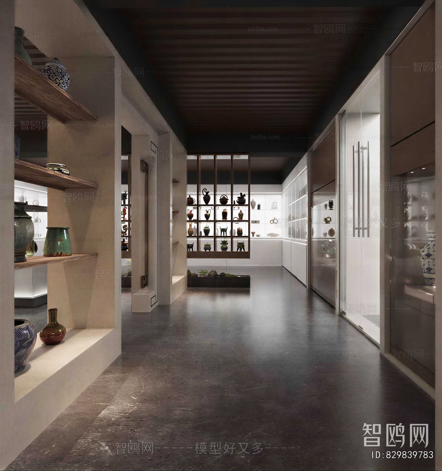 New Chinese Style Exhibition Hall