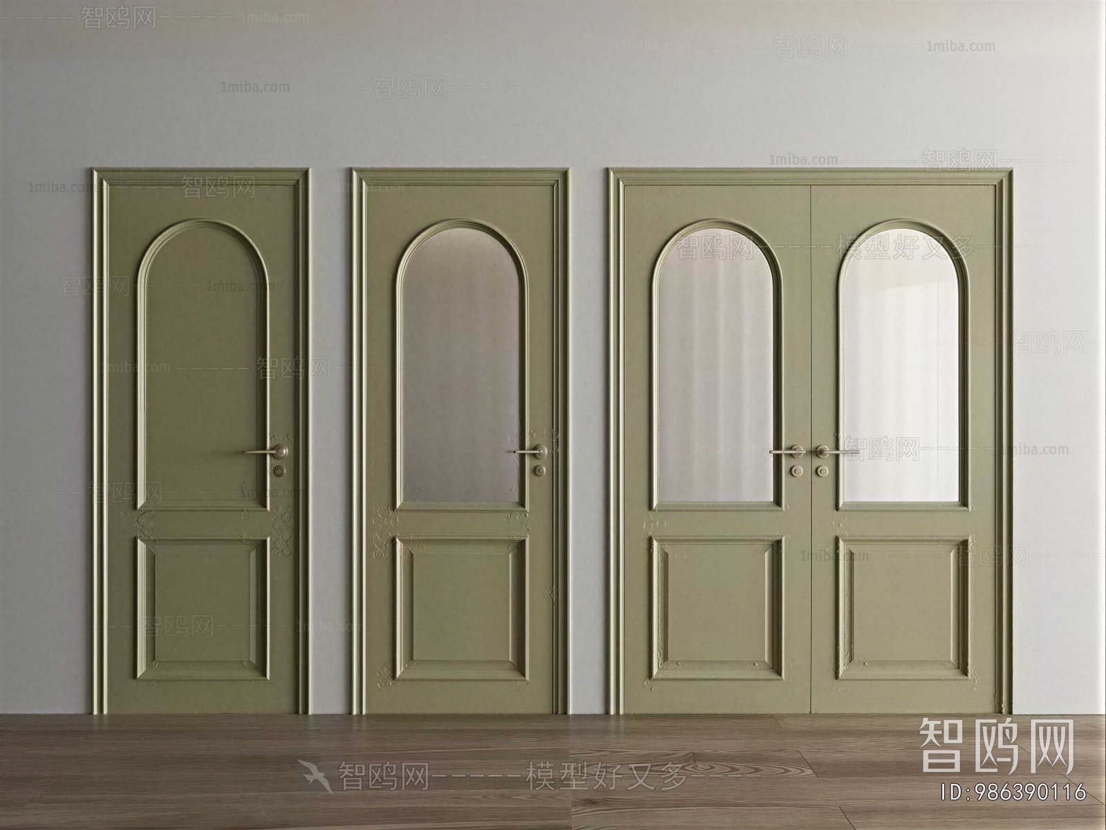 French Style Single Door