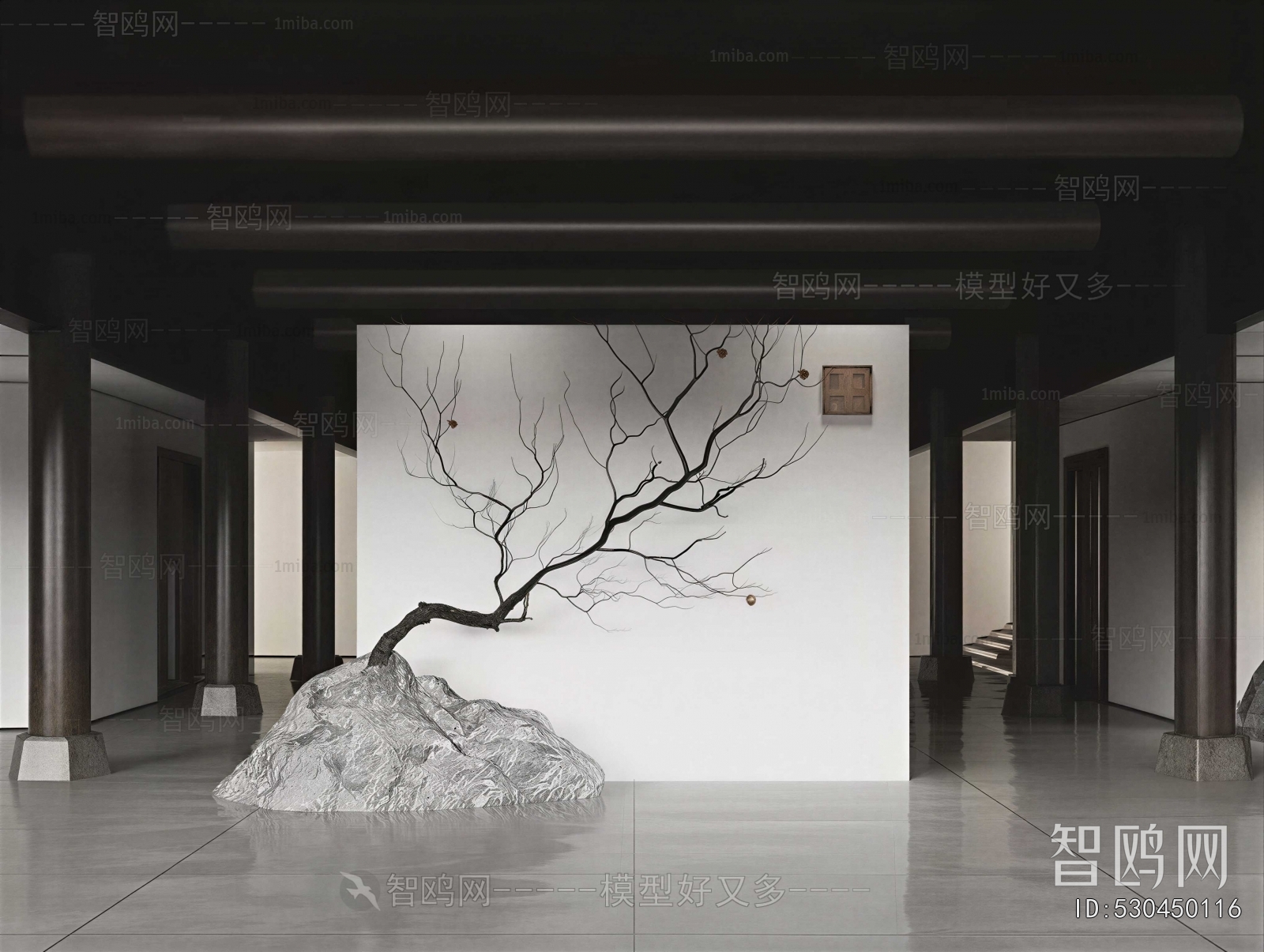 New Chinese Style Office Reception Desk