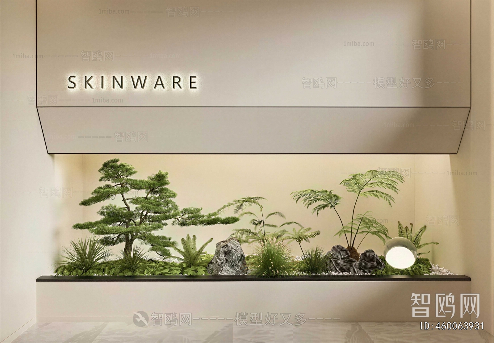 New Chinese Style Plant Landscaping