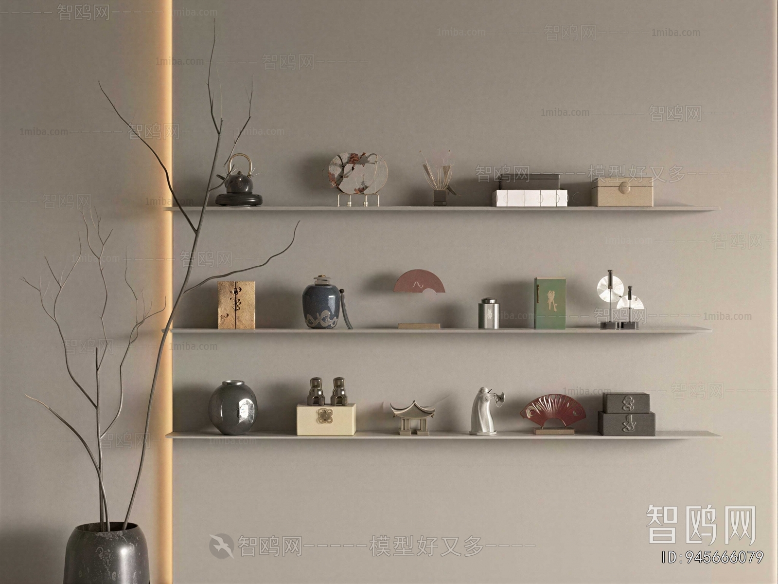 New Chinese Style Decorative Set