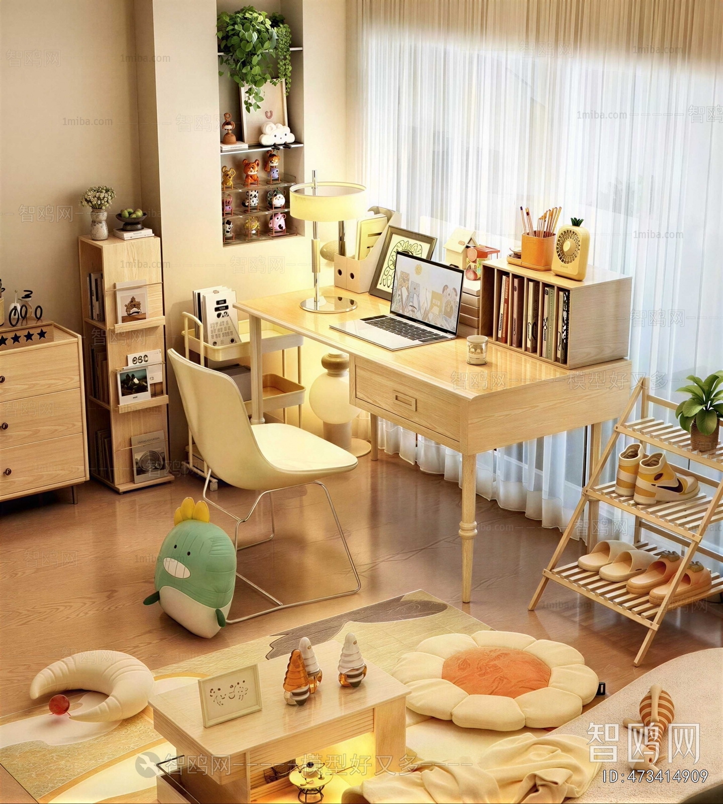 Modern Computer Desk And Chair
