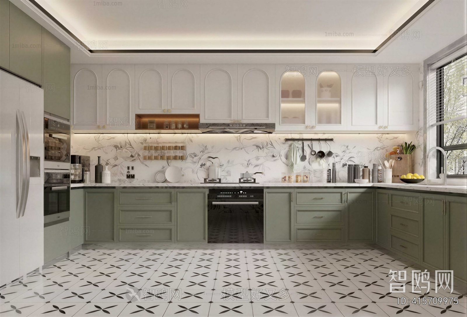 French Style The Kitchen