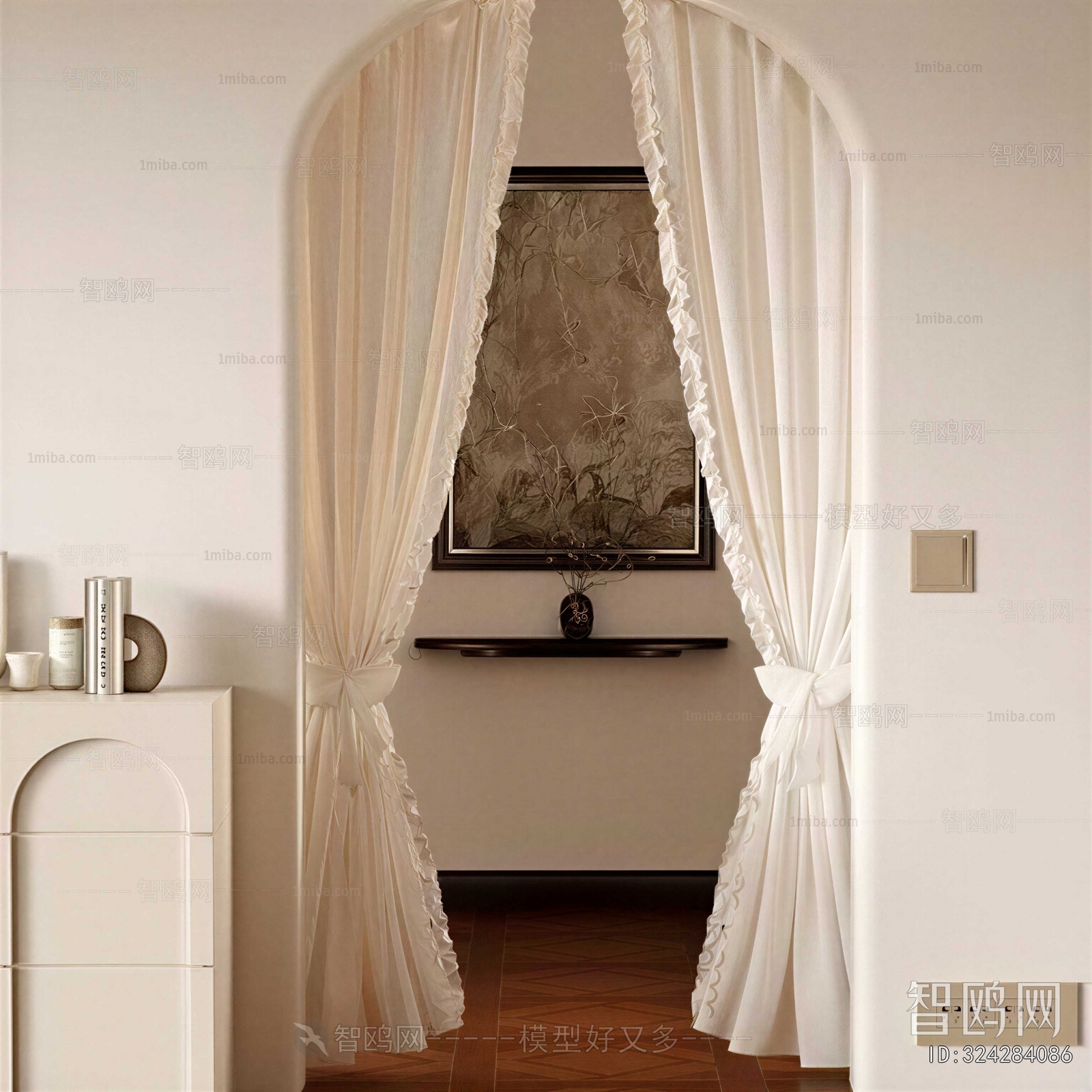 French Style The Curtain