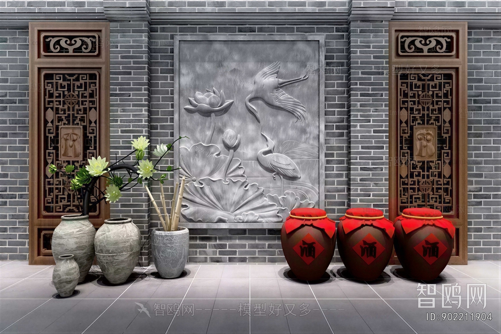 New Chinese Style Garden