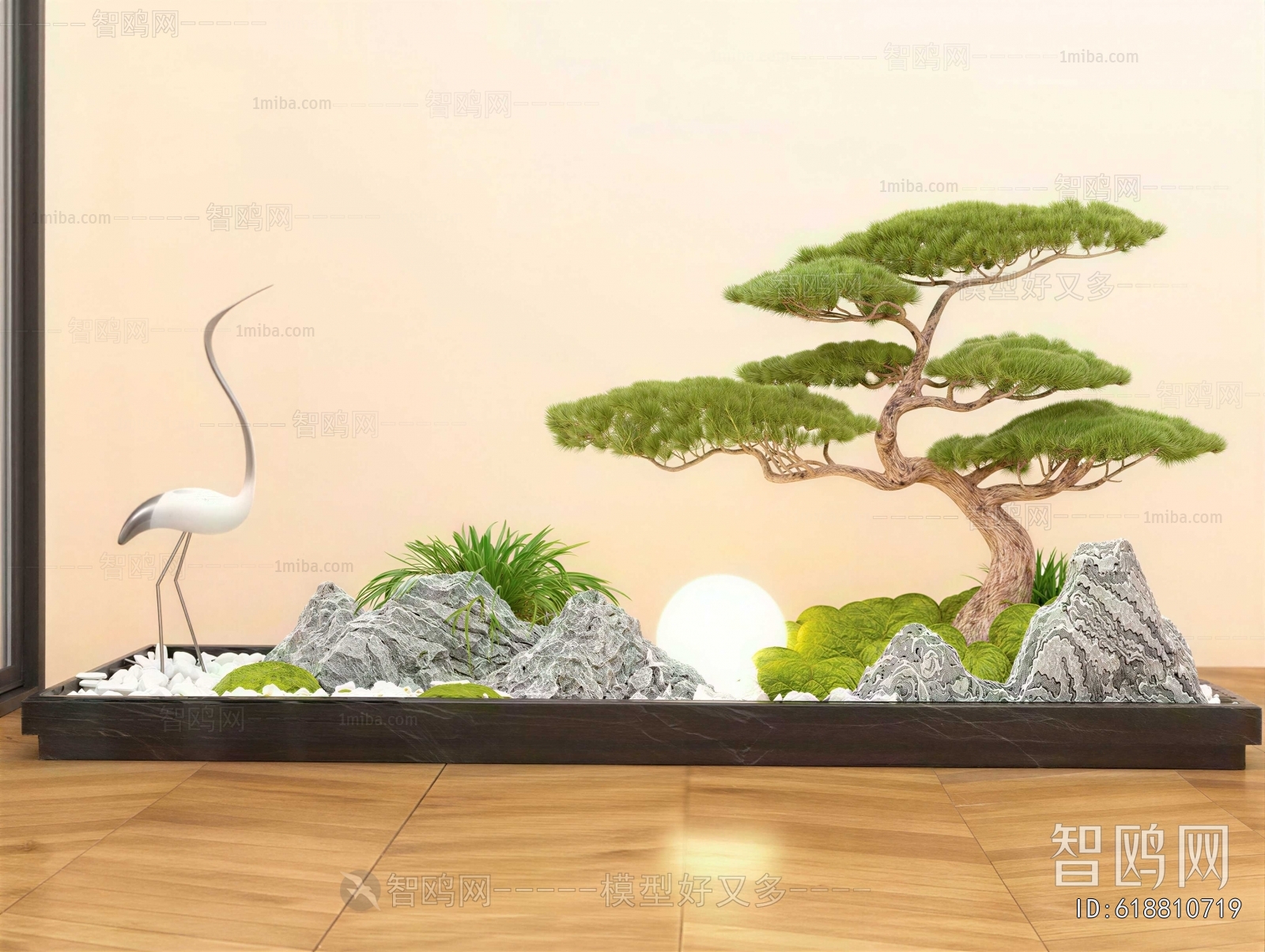 New Chinese Style Plant Landscaping