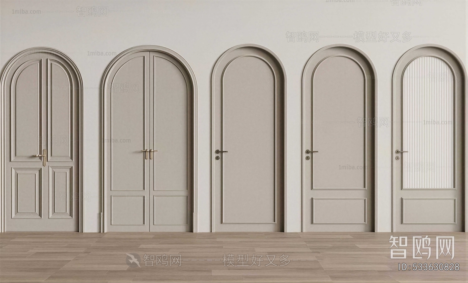 French Style Single Door