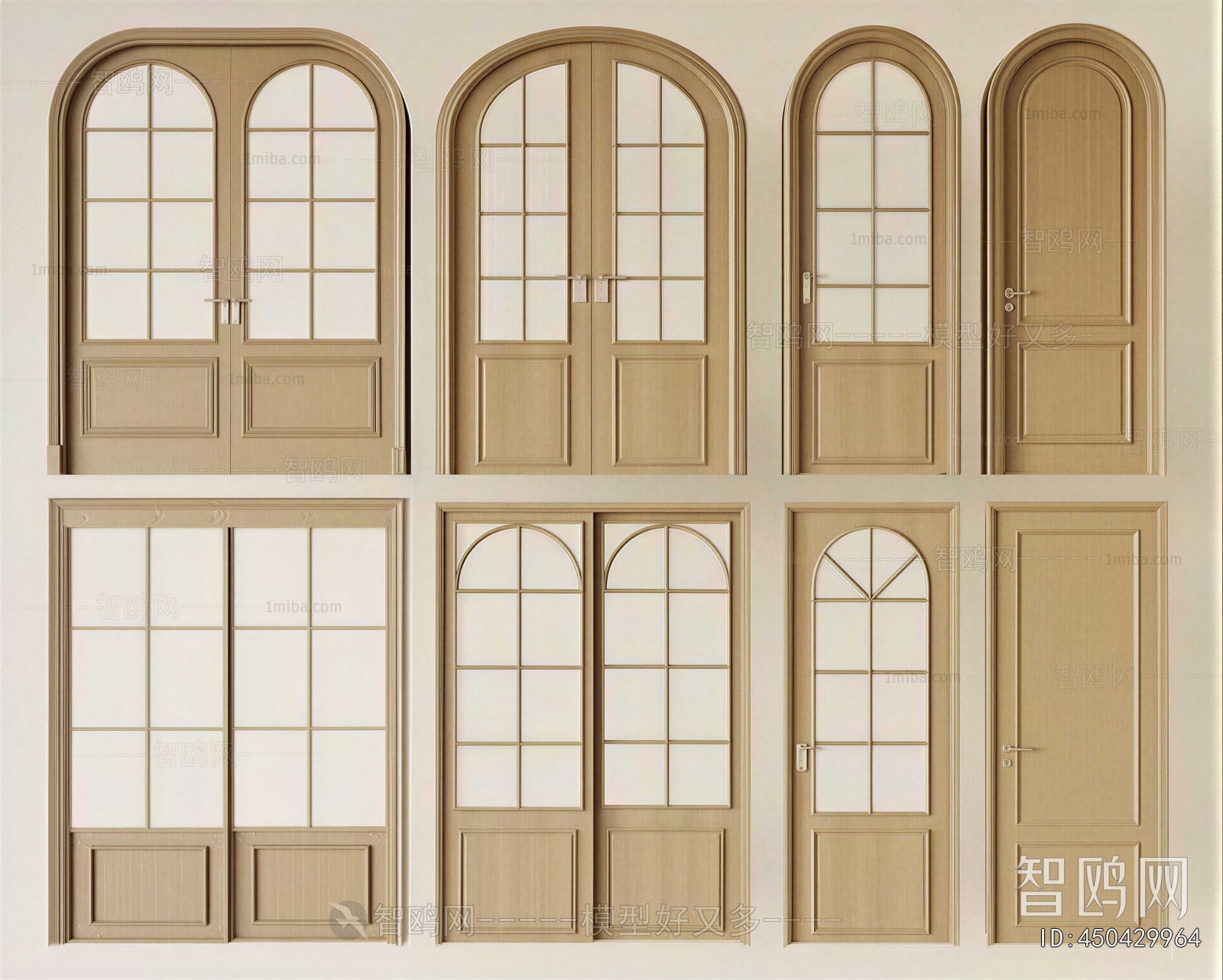 French Style Double Door