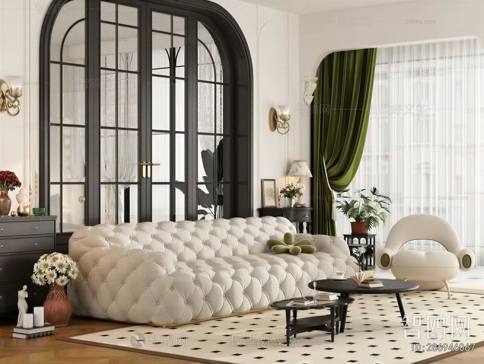 French Style A Living Room