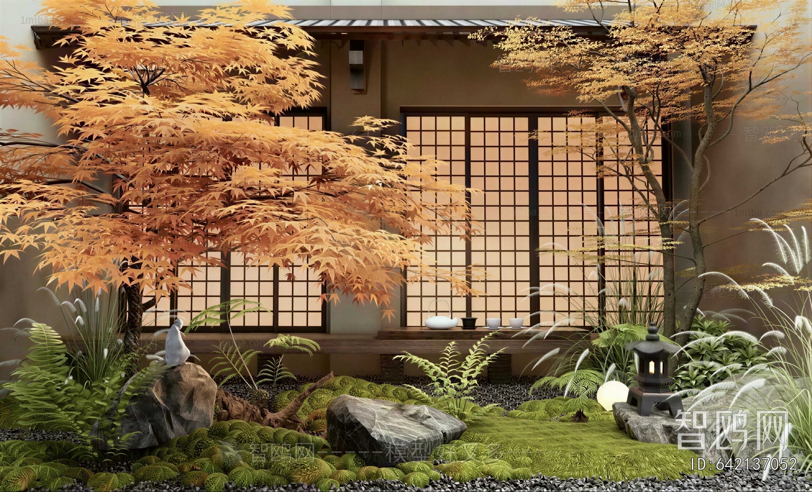 Japanese Style Courtyard/landscape