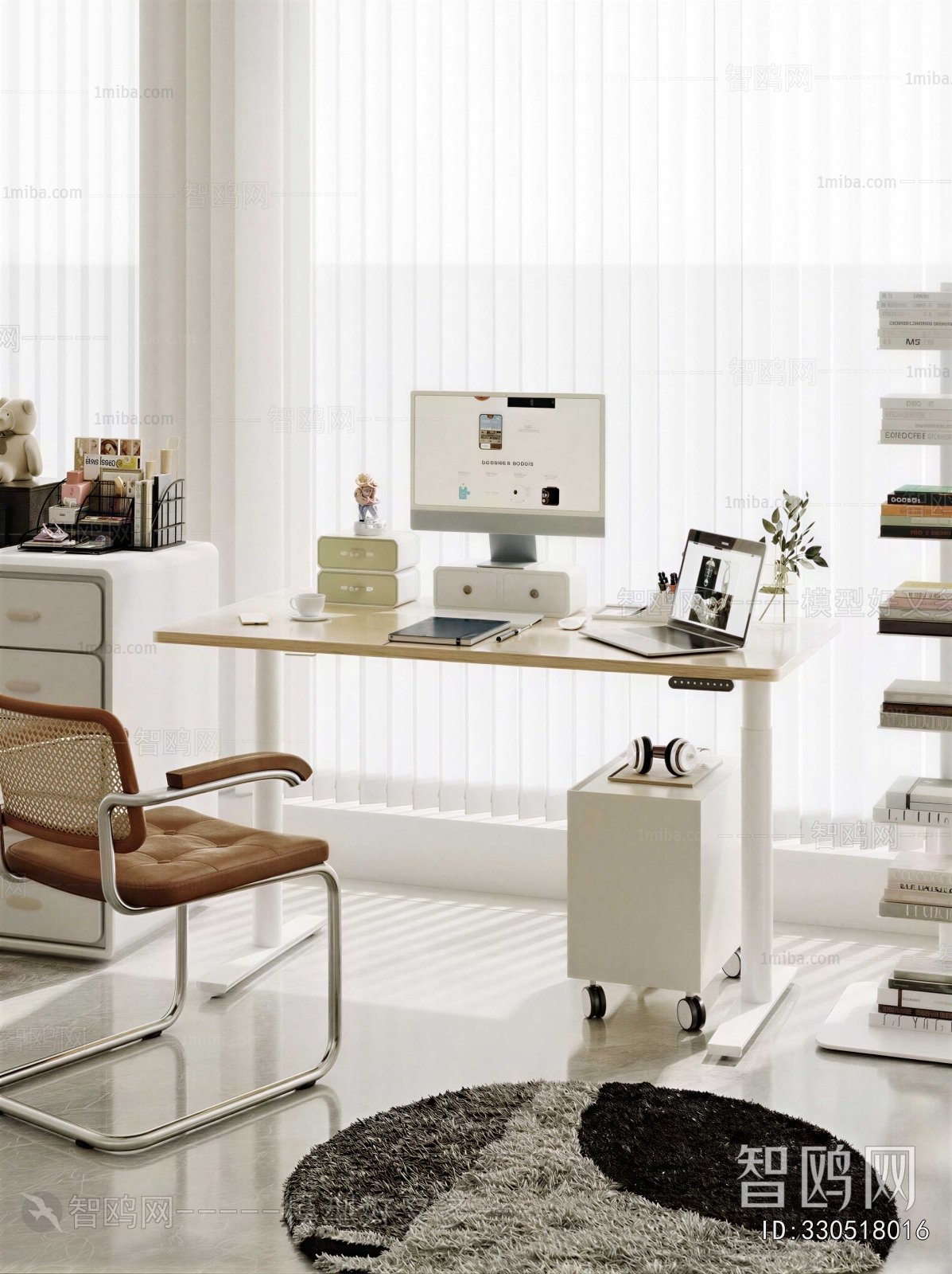 Modern Computer Desk And Chair