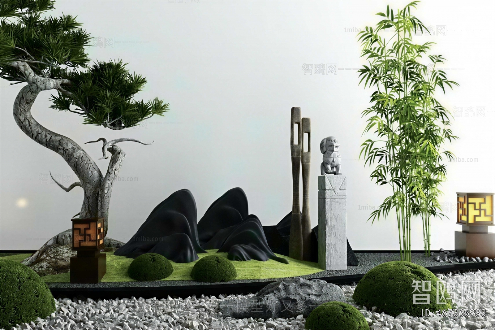 New Chinese Style Garden