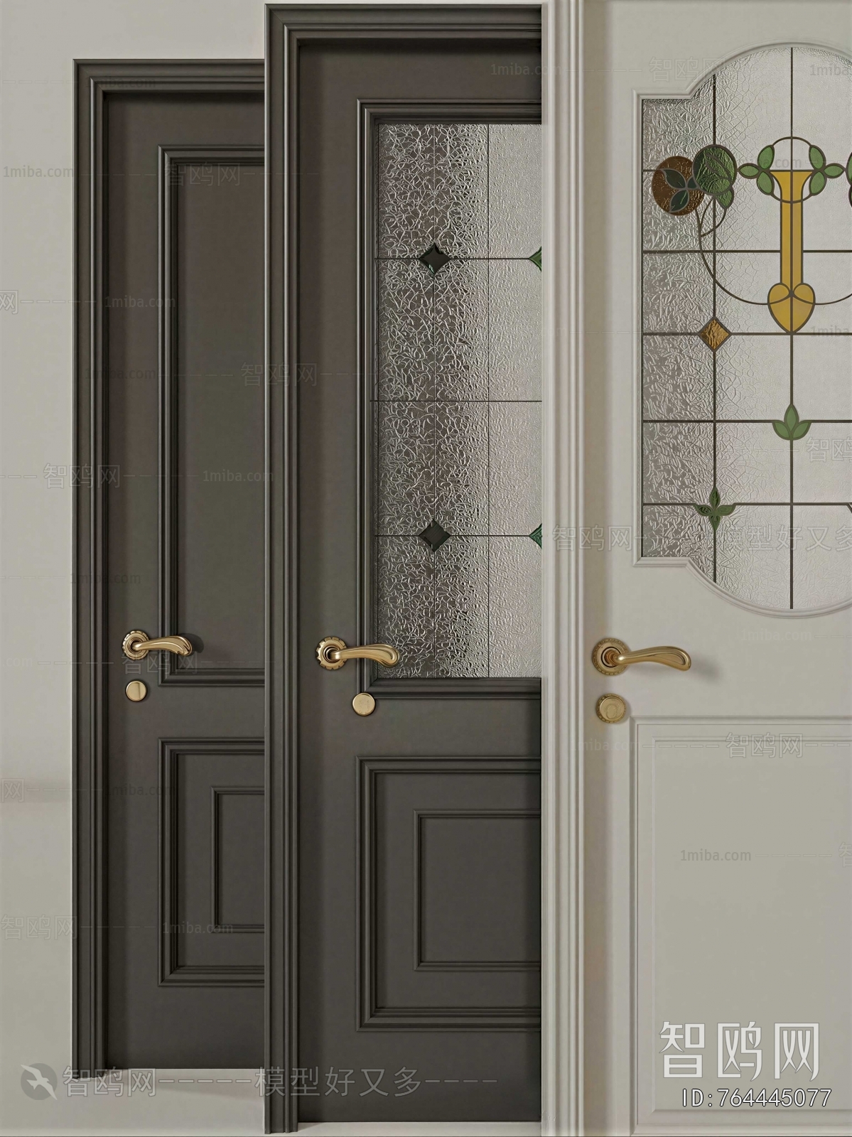 French Style Single Door