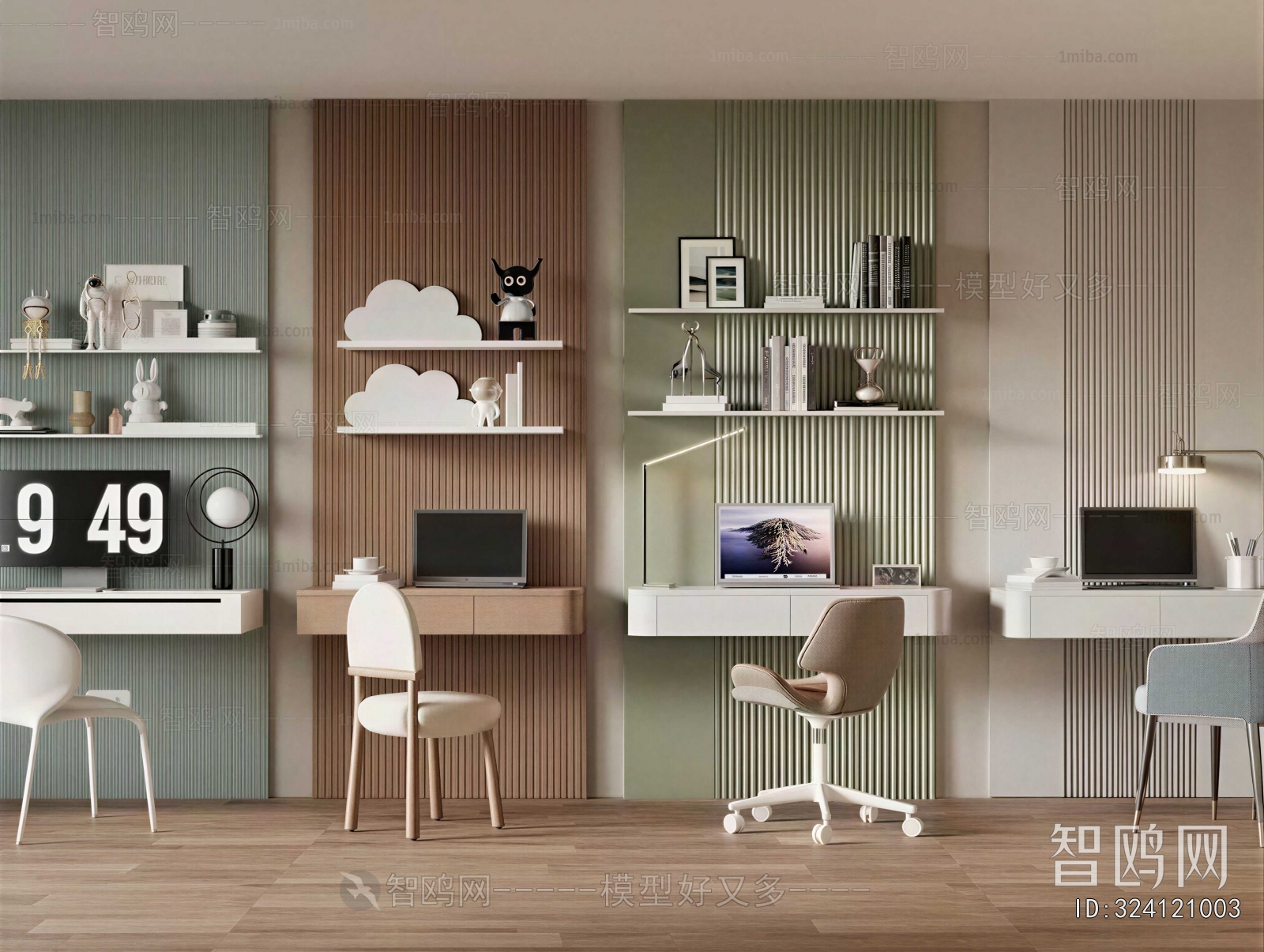 Modern Computer Desk And Chair