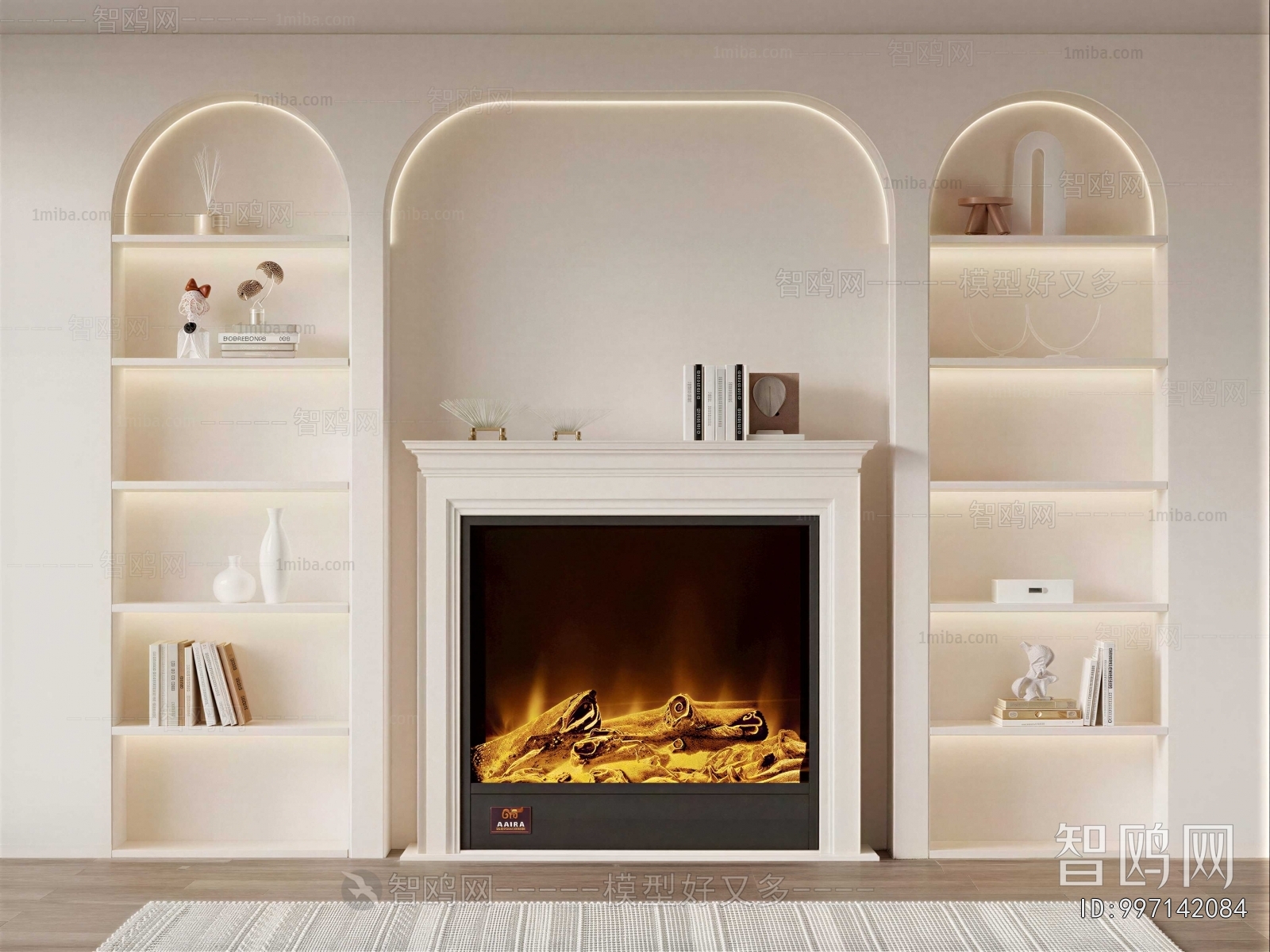 French Style Fireplace