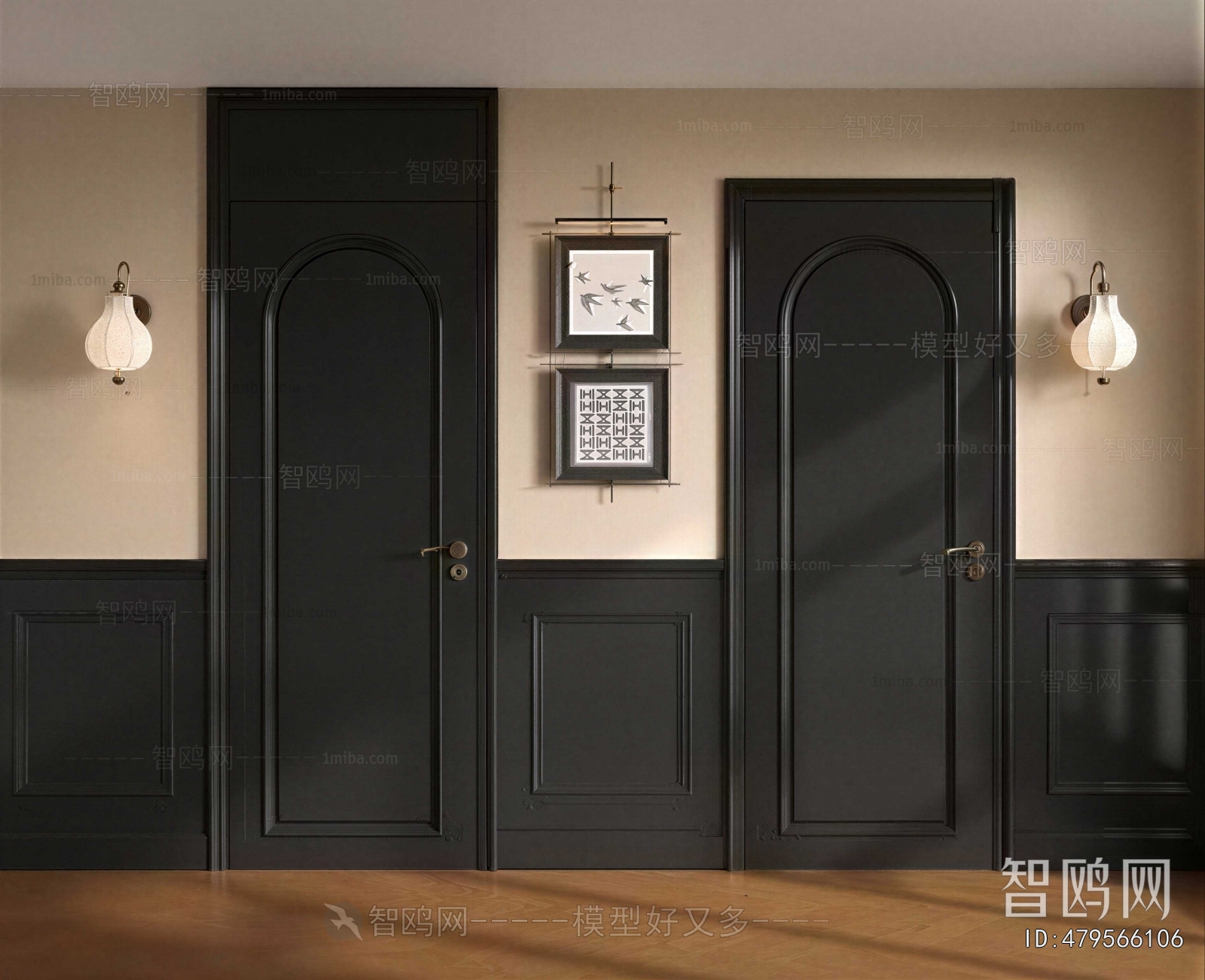 French Style Single Door