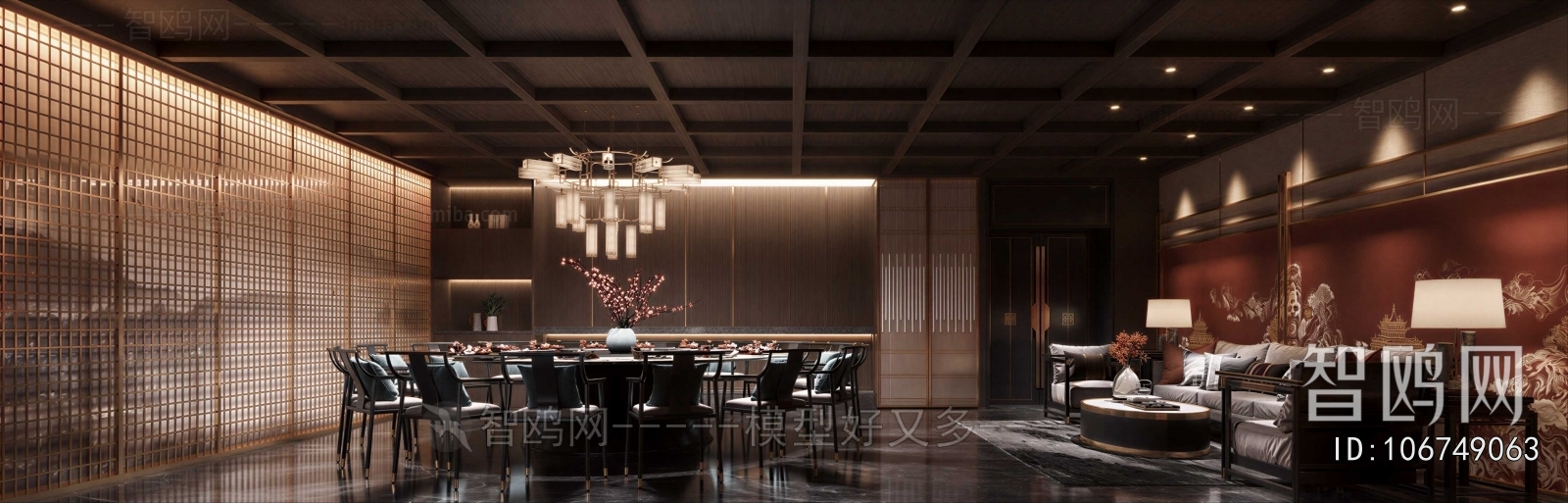 New Chinese Style Restaurant Box