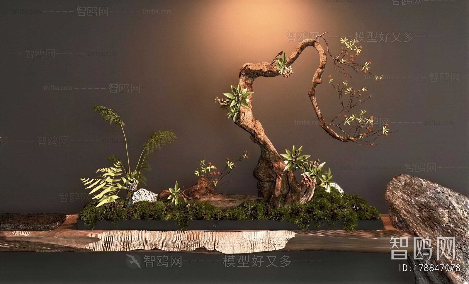 New Chinese Style Plant Landscaping