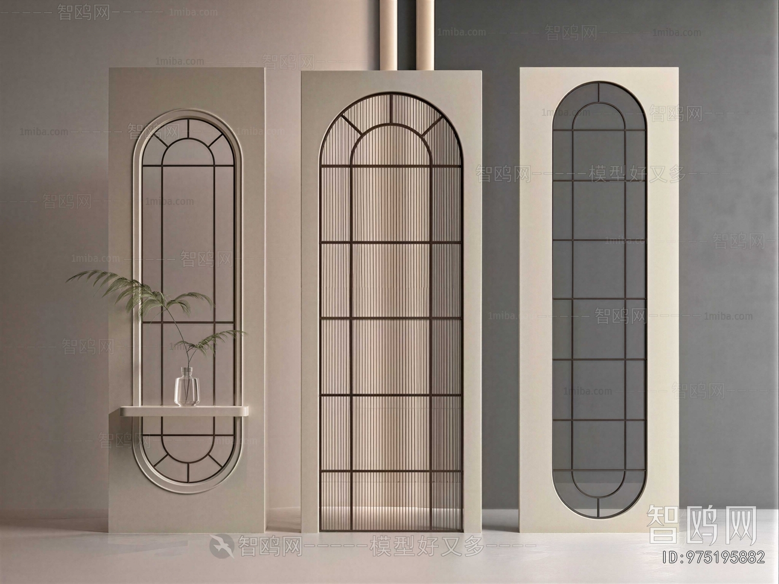 Modern Glass Screen Partition