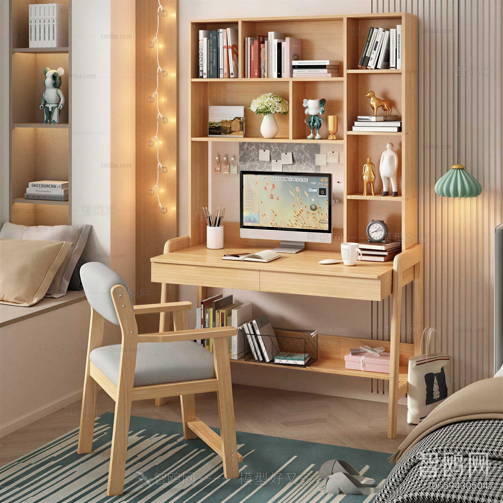 Modern Computer Desk And Chair