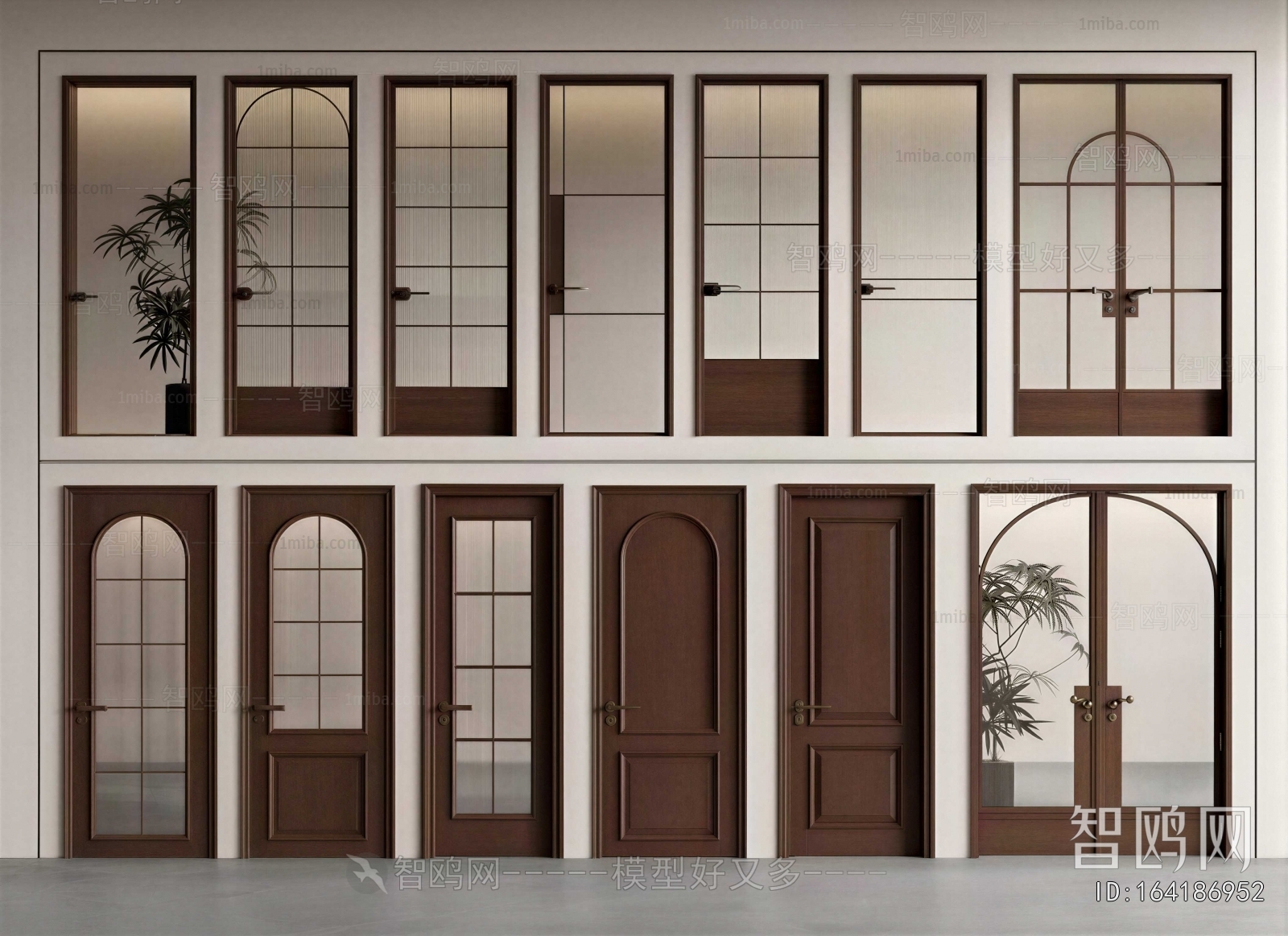 French Style Single Door